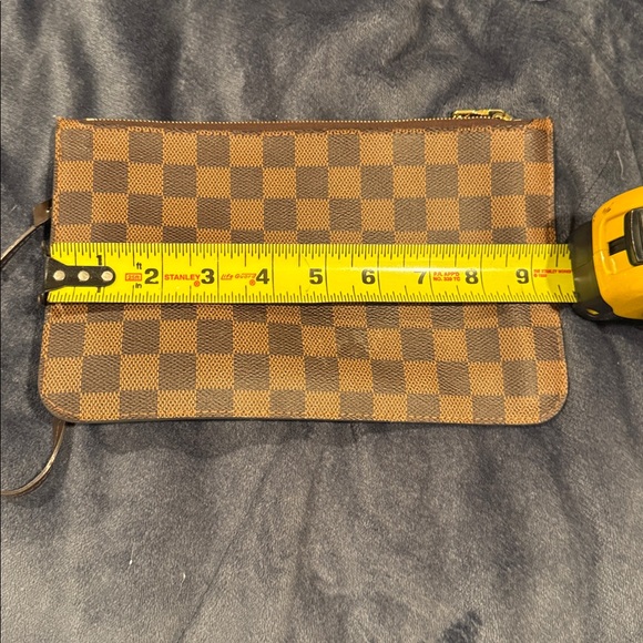 Louis Vuitton Brown Checkered Wristlet - Picture 6 of 7